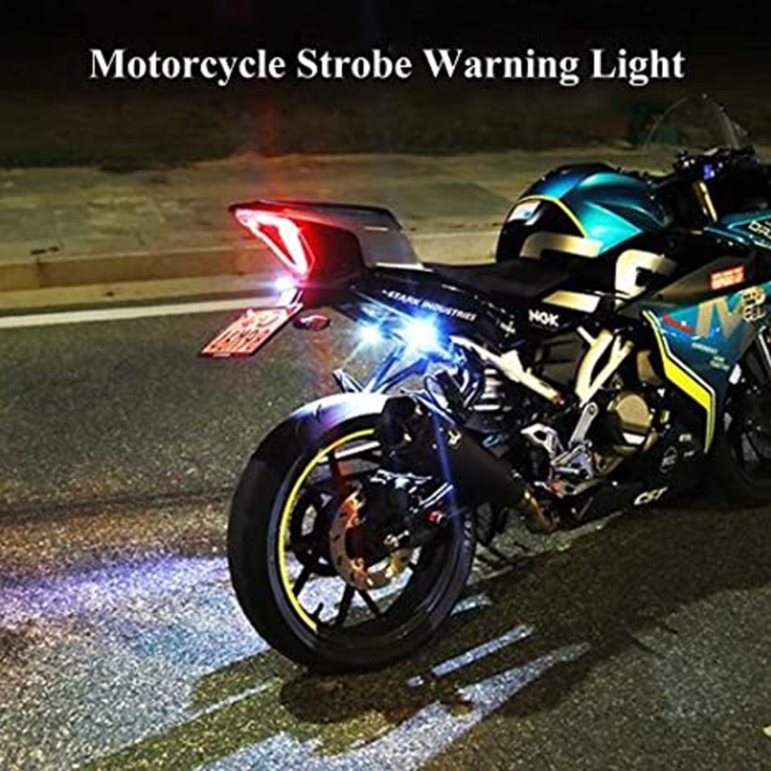 Auto MT 7COLOR 3MODE CAR Bike AIRCRAFT LED Blinker Night Helmet Back Strobe  Light Brake Light Car, Motorbike, Truck, Van LED (12 V, 24 W) Price in  India - Buy Auto MT