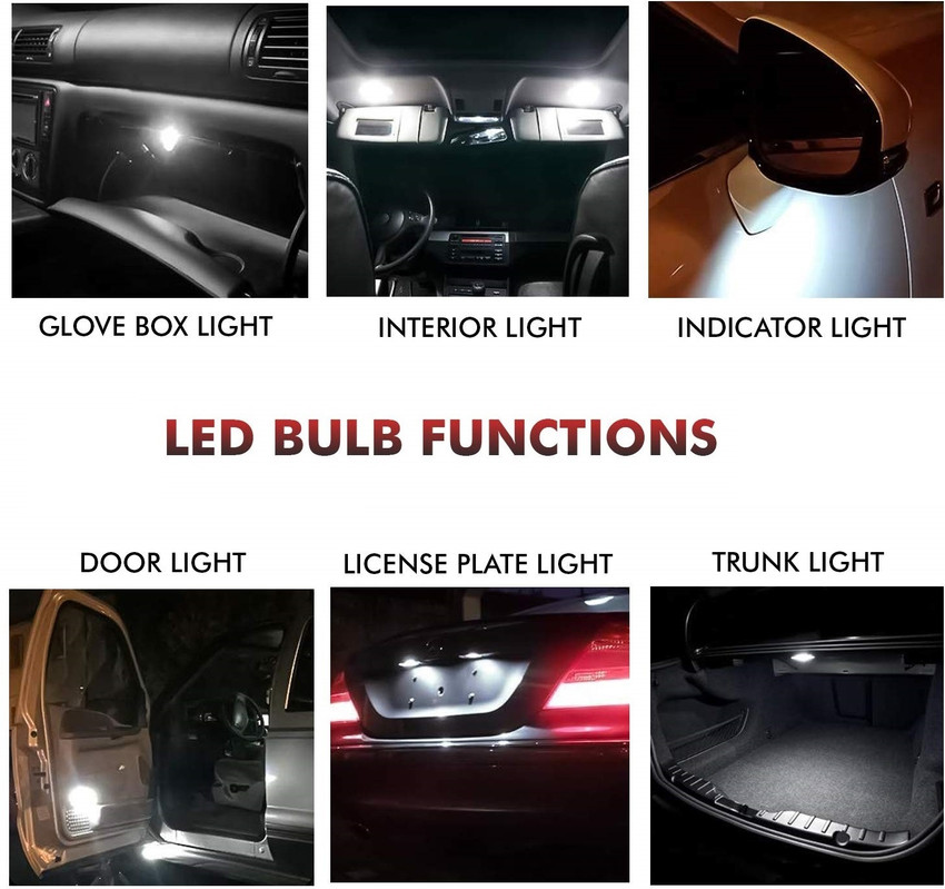 12 volt automotive top led dome lights