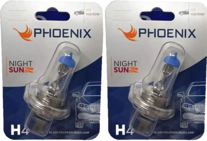 PHOENIX Night Sun Headlight Car Halogen (12 V, 100 W) Price in India - Buy  PHOENIX Night Sun Headlight Car Halogen (12 V, 100 W) online at