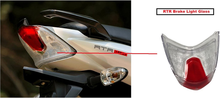 Tvs apache rtr 160 4v back outlet light