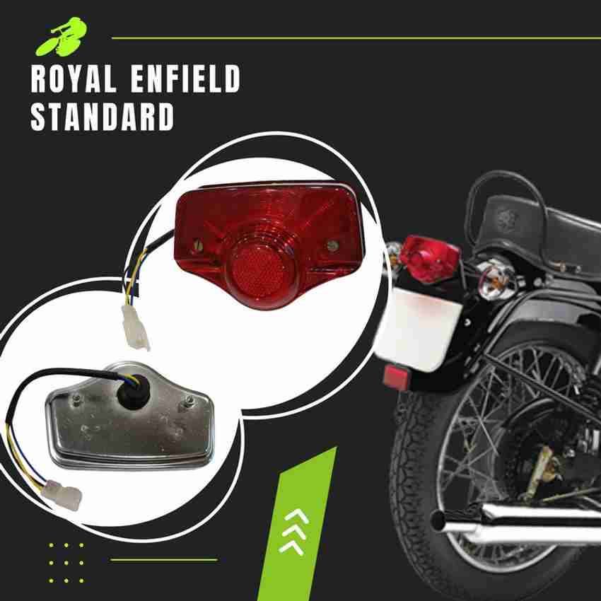 Apsmotiv Bullet Tail Light Break Light Assembly For Royal Enfield Standard Old Model Tail Light Motorbike Halogen for Royal Enfield 12 V 15 W Price in India Buy Apsmotiv Bullet Tail