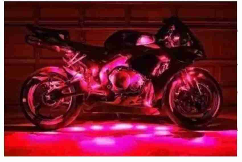 Motorcycle underglow shop lights