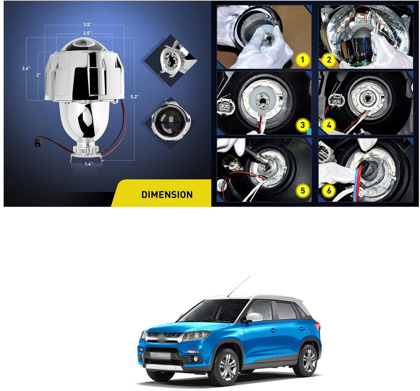 Vitara brezza led sale projector headlights price