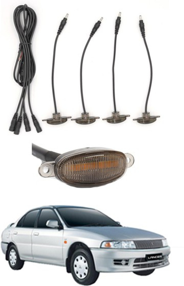 AYW 4 LED Front Grill Led Lights Amber Lights DRL For Lancer
