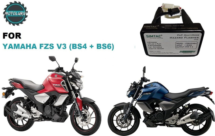 Yamaha fz v3 bs4 on road price on sale