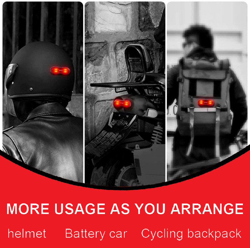 Universal helmet outlet light mount