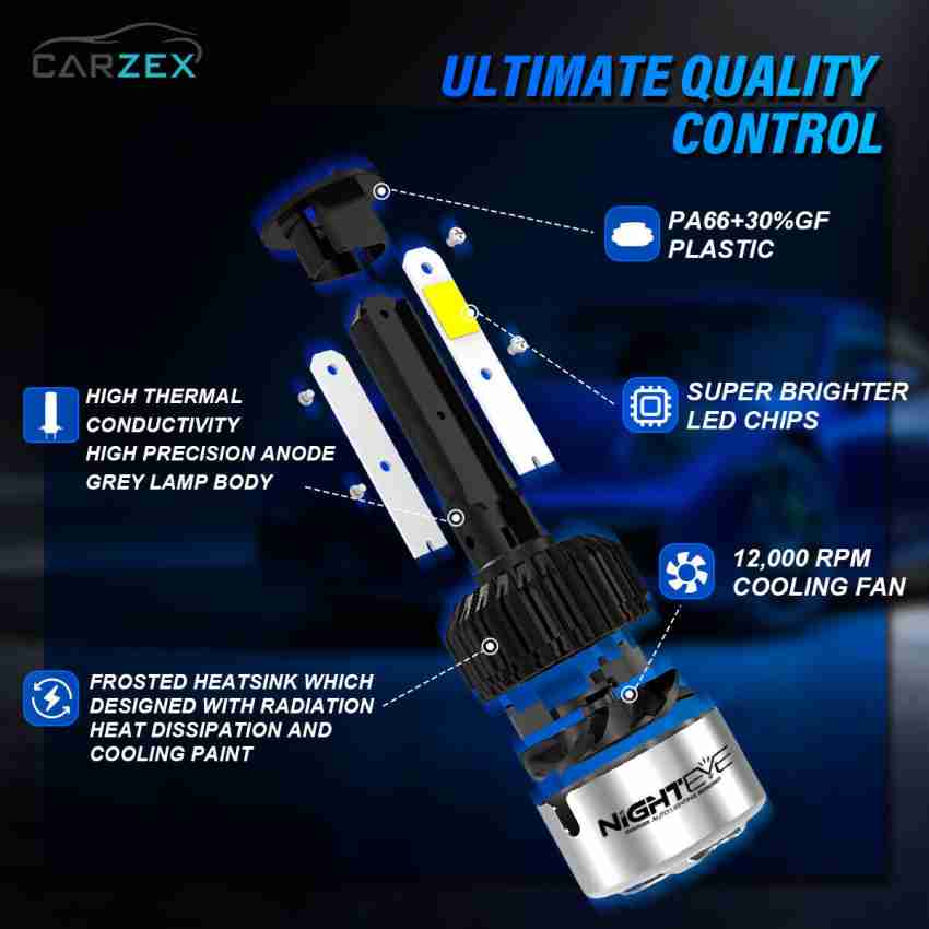 CARZEX Genuine Nighteye H1 LED Headlight Bulb LED Conversion Kit
