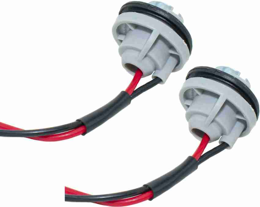 Ovicart Pre Wired BA15S 1156 Bulb Socket Holders LED Repair