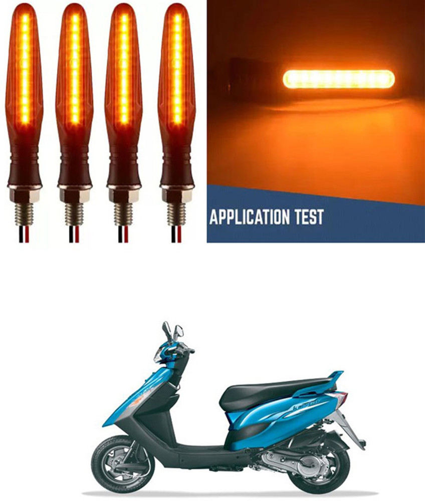 DeepShakshi AUTOMOTIVE Bike Scooty Motorcycle Yellow Indicator Light For Bajaj Kristal Indicator Light Motorbike LED for Bajaj 12 V 24 W Price in India Buy DeepShakshi AUTOMOTIVE Bike Scooty Motorcycl...