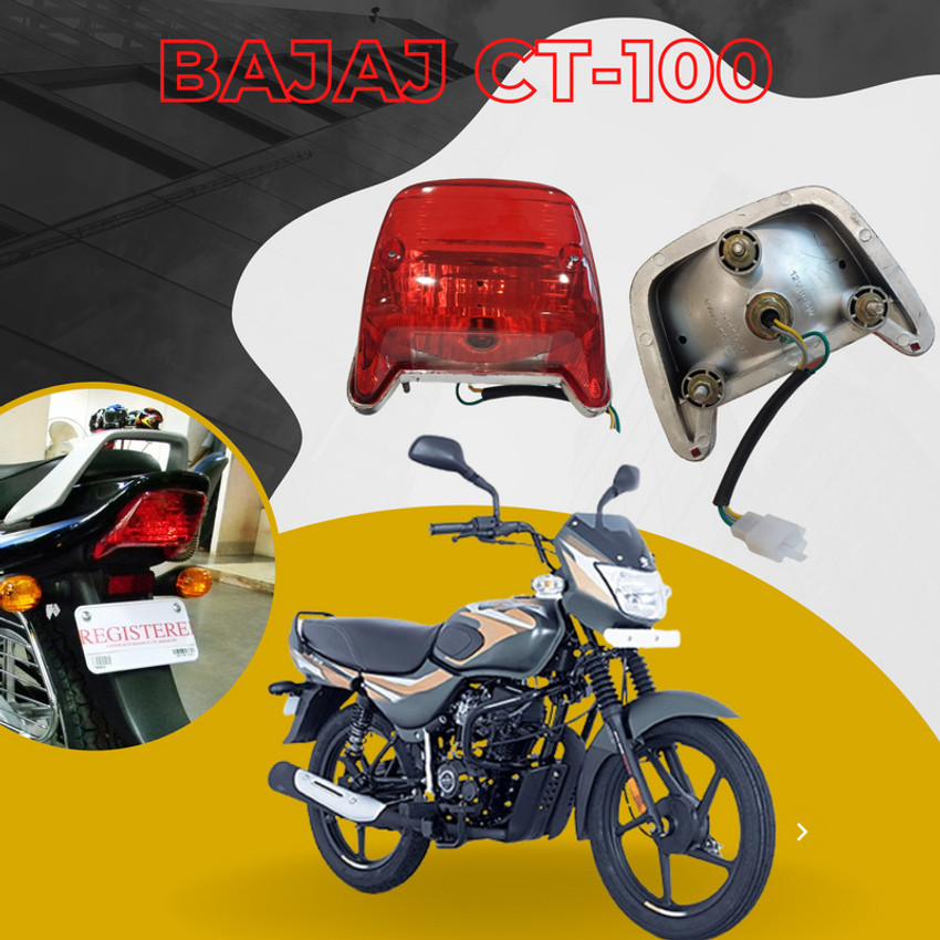 Bajaj ct 100 back light price clearance