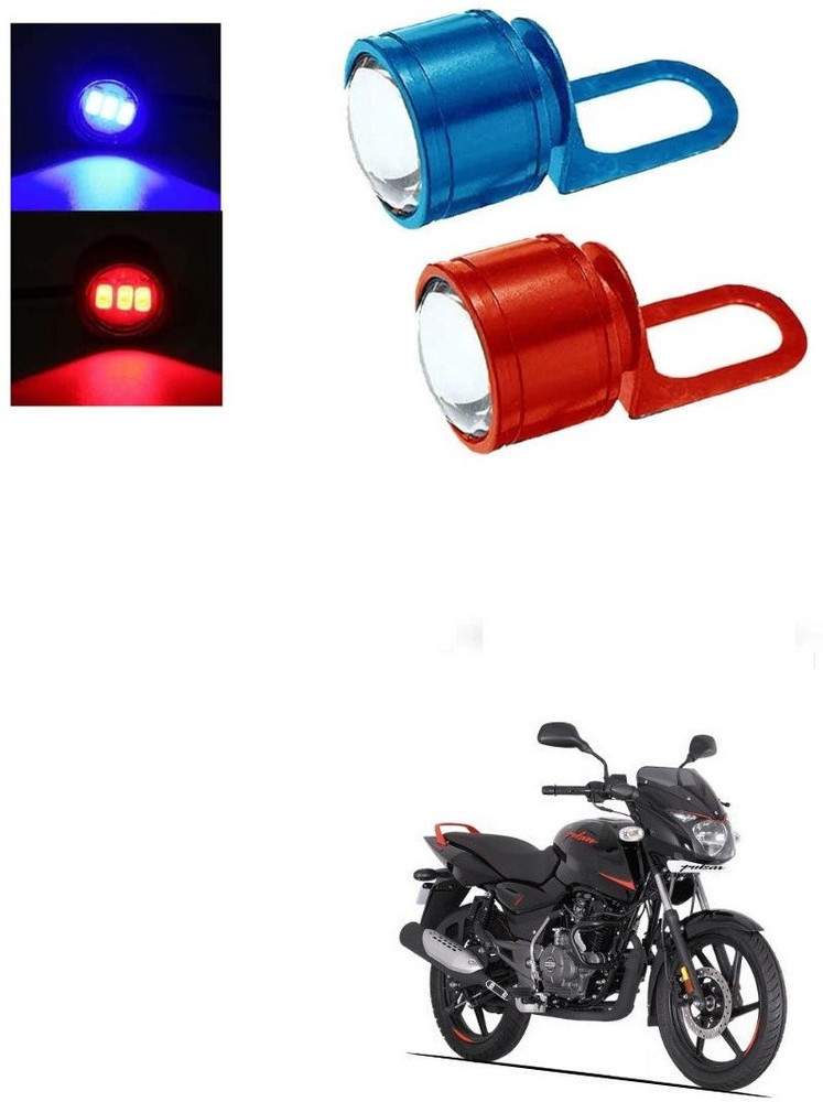 SRPHERE STROBE LED RED BLUE FOR Bajaj Pulsar 125 Neon Tail Light