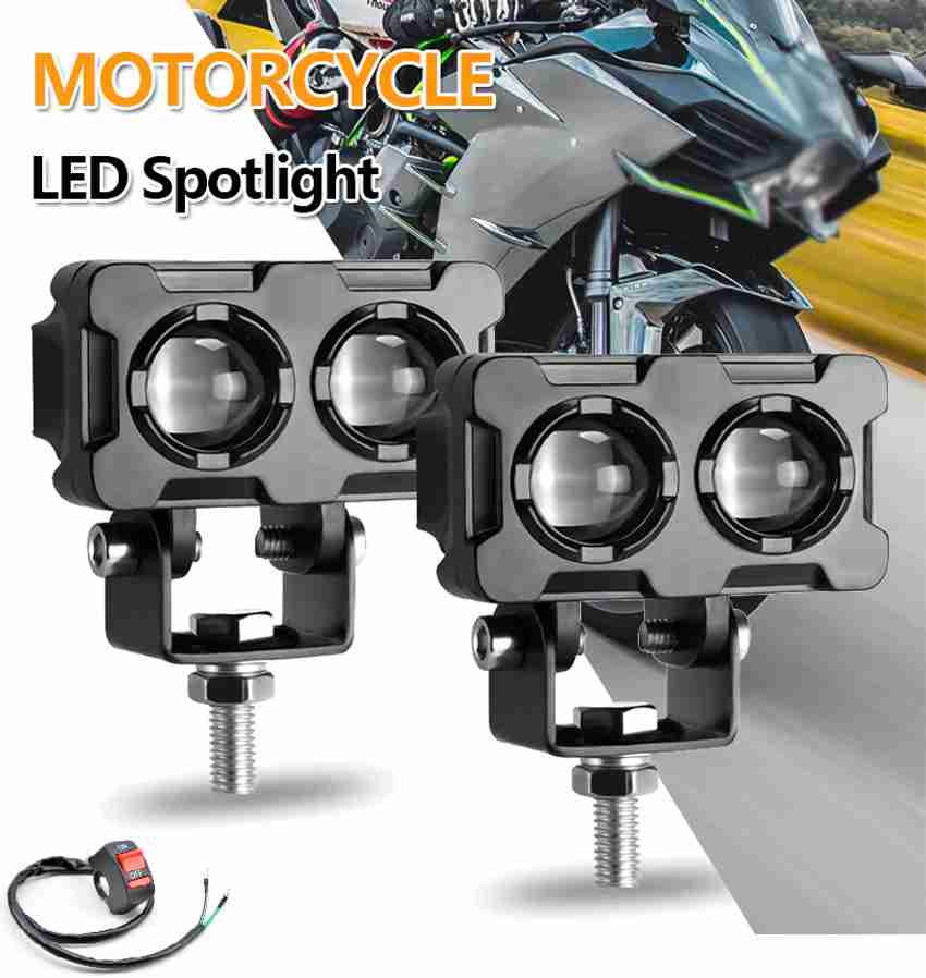 Auxiliary light shop for motorcycle