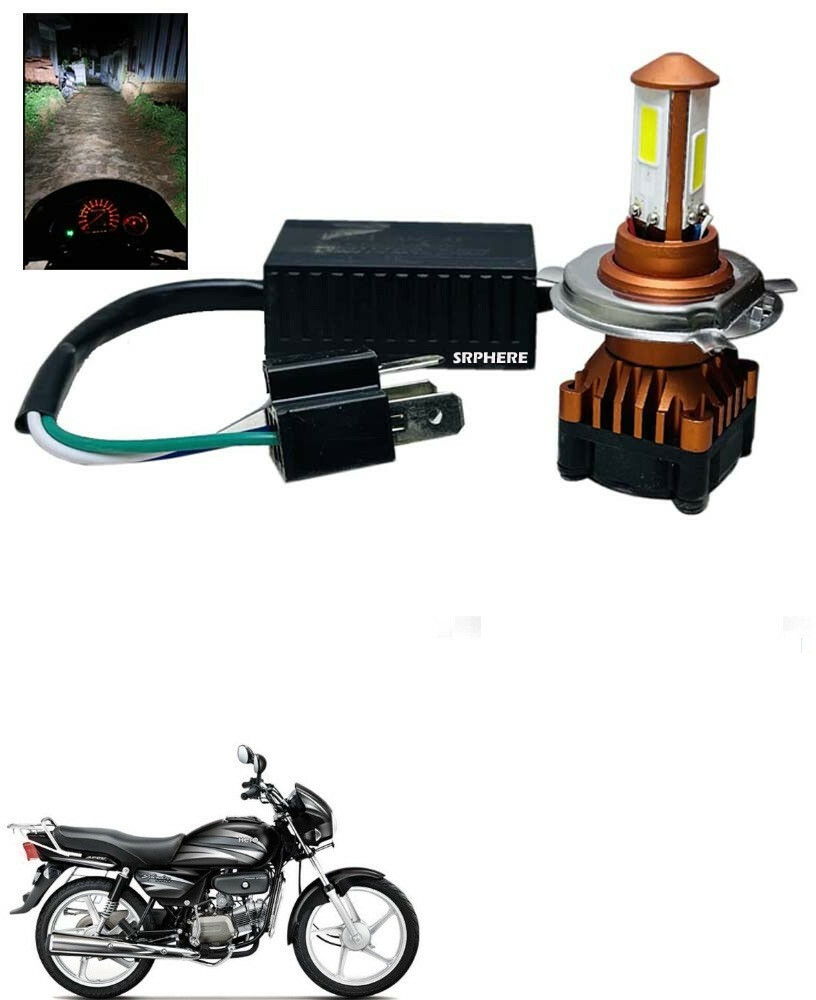 Splendor plus headlight led bulb price outlet