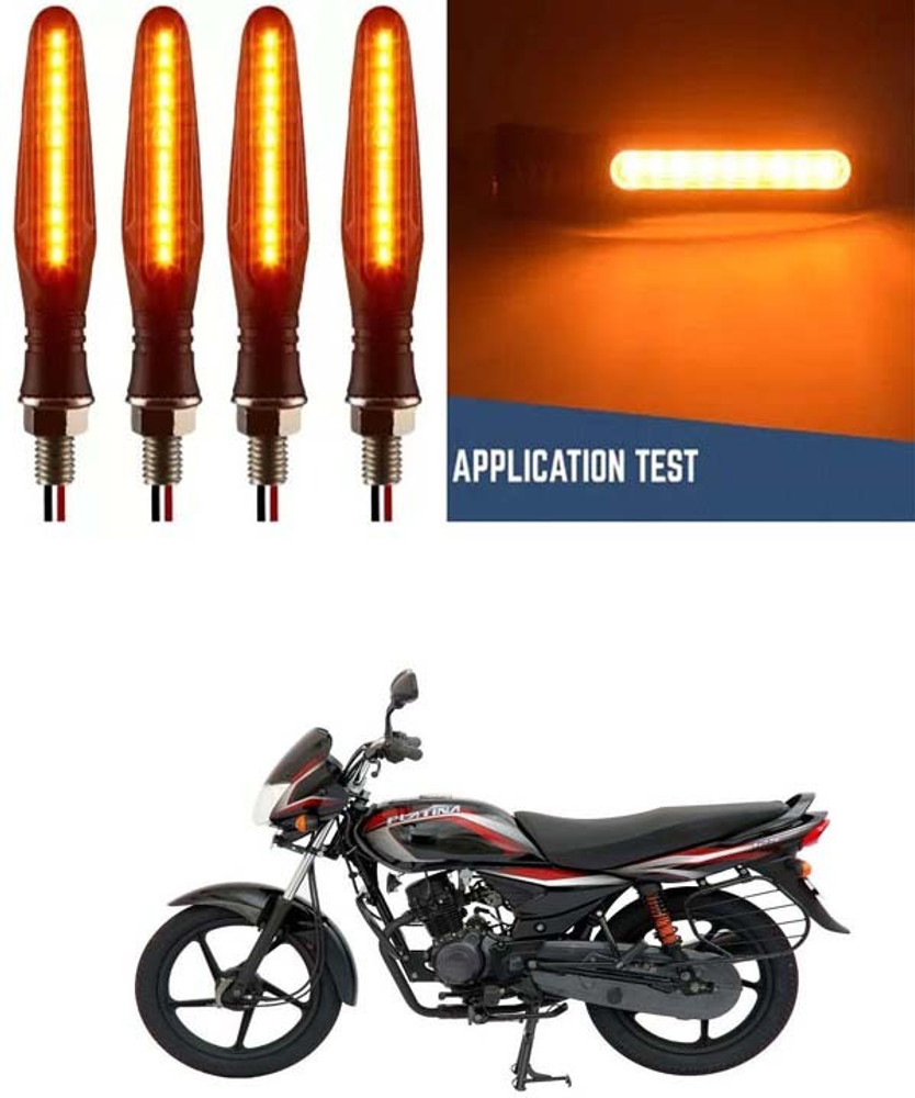 DeepShakshi AUTOMOTIVE Bike Scooty Motorcycle Yellow Indicator