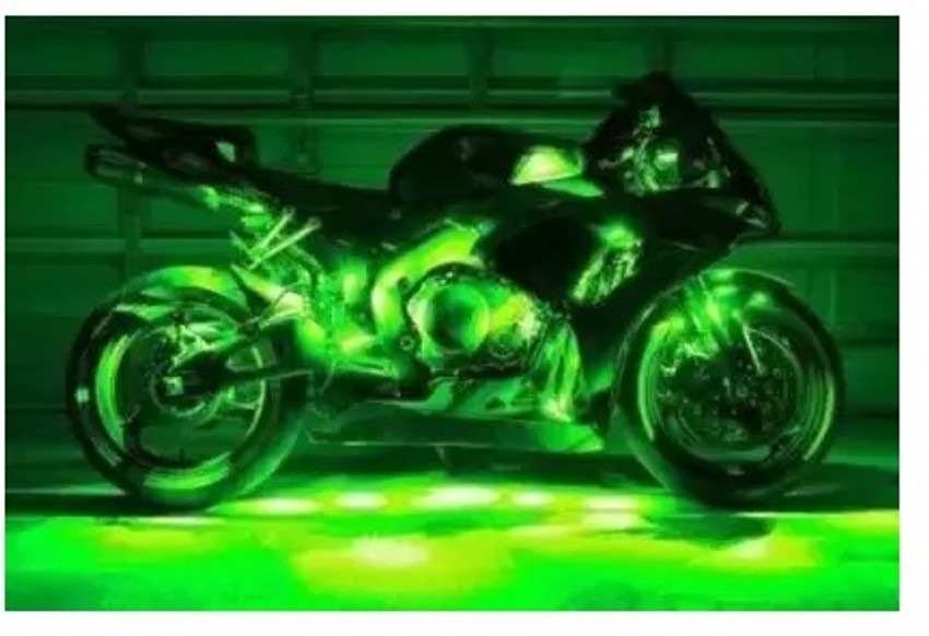 Led glow sales lights for motorcycles
