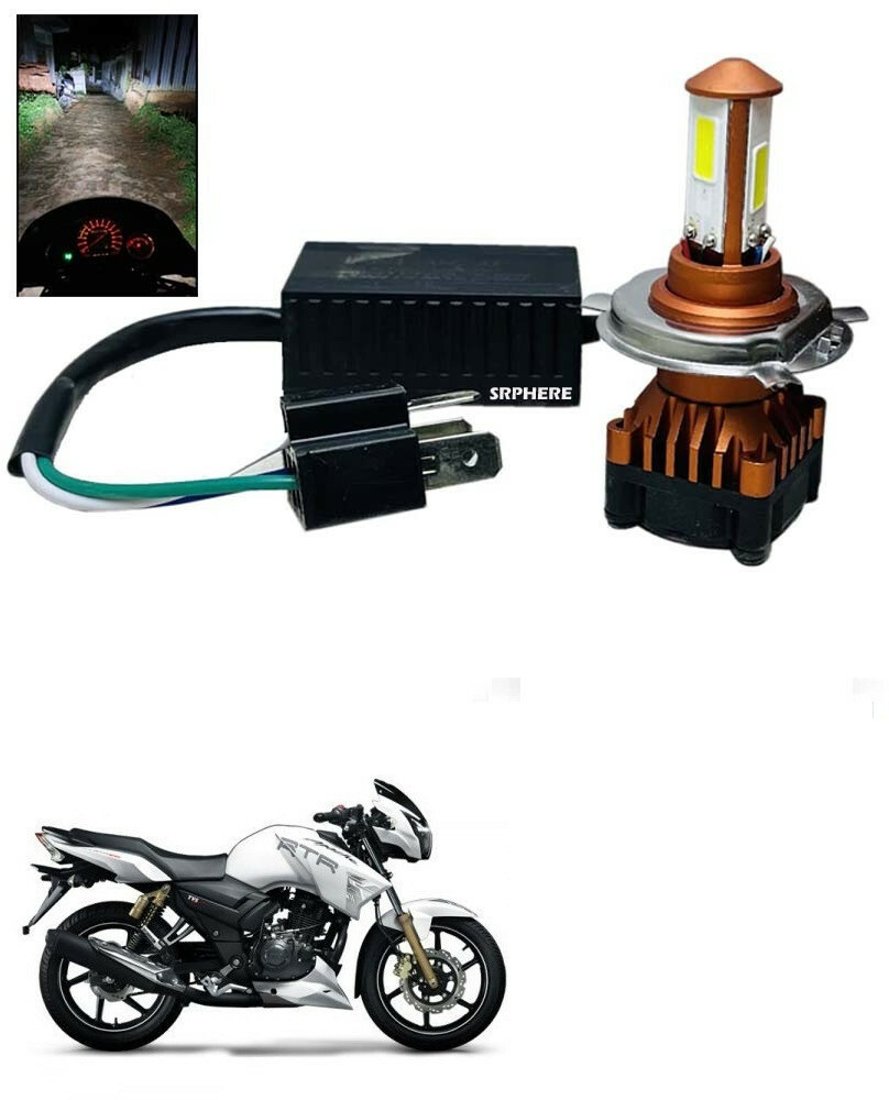 SRPHERE CYT LED Bike Headlight Bulb for Apache RTR 180