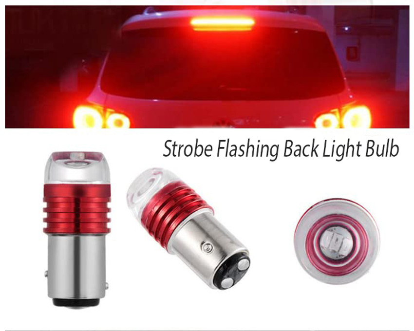 Red light store bulb for car