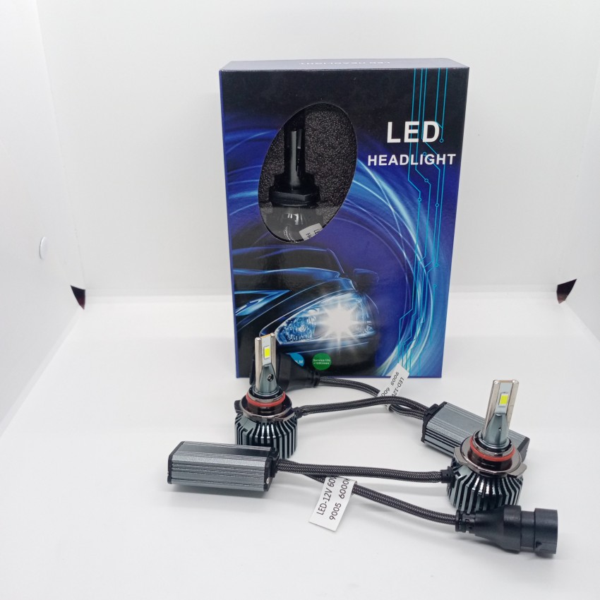 LIGHTFOX Pair Philips 9005 HB3 LED Headlight Kit High/Low Beam Replace  Xenon Halogen Globe