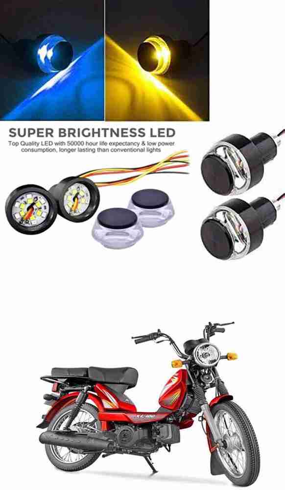 Etradezone Bike Indicator Light Handle Light For XL 100 Indicator Light Motorbike LED for TVS 12 V 24 W Price in India Buy Etradezone Bike Indicator Light Handle Light For XL 100 Indicator