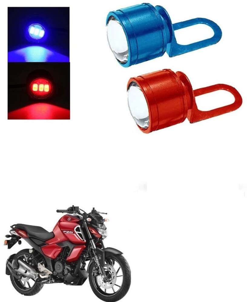 SRPHERE STROBE LED RED BLUE FOR Yamaha FZ S Tail Light Motorbike