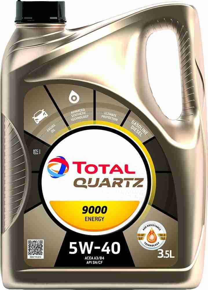 Aceite de motor TotalEnergies QUARTZ 9000 5W-40 1L - ref. 213764 al mejor  precio - Oscaro