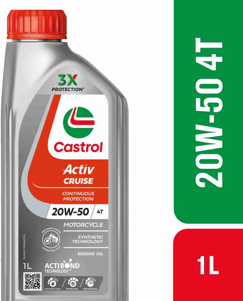 Castrol Activ CRUISE Synthetic Blend Engine Oil Price in India