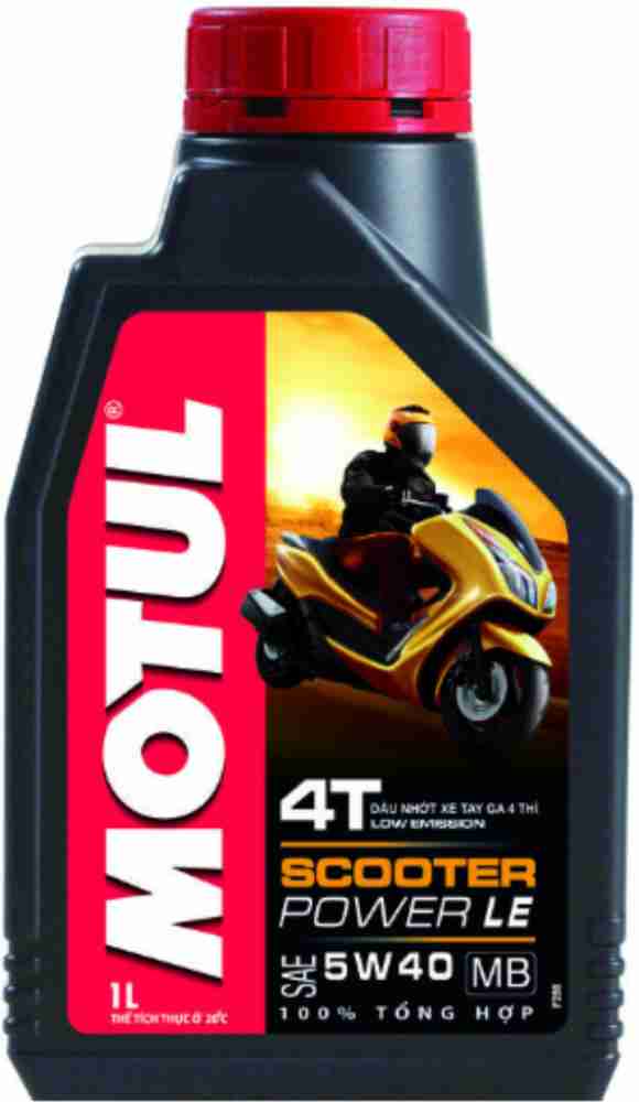 Motul, Buy MOTUL Scooter Power LE 5W40 Fully Synthetic Oil 800ml