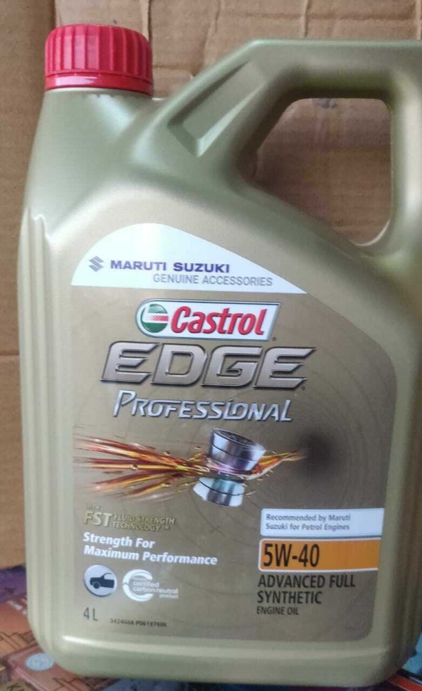 Castrol EDGE PROFESSIONAL 5W40 Full-Synthetic Engine Oil Price in