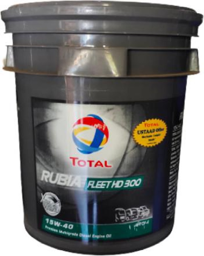 Total Energies Total RUBIA FLEET HD 300 15W40 CF 4 (15L) Mineral Engine Oil  Price in India - Buy Total Energies Total RUBIA FLEET HD 300 15W40 CF 4  (15L) Mineral Engine