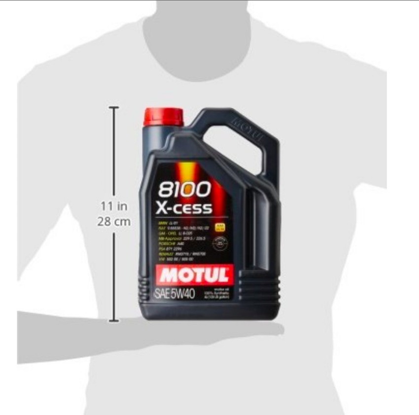 MOTUL 8100 X-Cess Gasoline and Diesel5W-40 SAE Full-Synthetic Engine Oil  Price in India - Buy MOTUL 8100 X-Cess Gasoline and Diesel5W-40 SAE  Full-Synthetic Engine Oil online at
