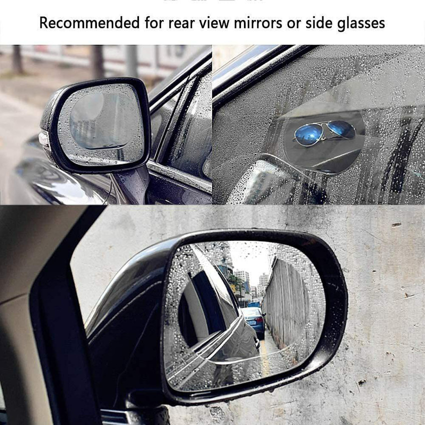 Extra long rear outlet view mirror