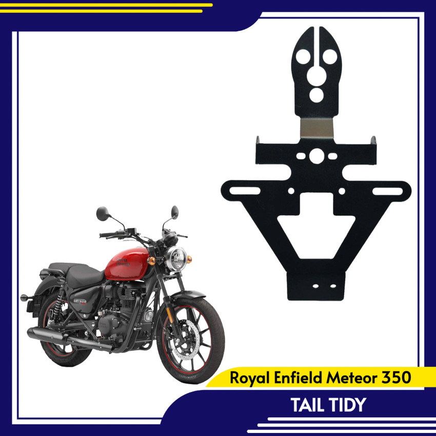 ZRIDE Royal Enfield Meteor 350 Tail Tidy Heavy Metal Quality Bike Number Plate Price in India Buy ZRIDE Royal Enfield Meteor 350 Tail Tidy Heavy Metal Quality Bike Number Plate online
