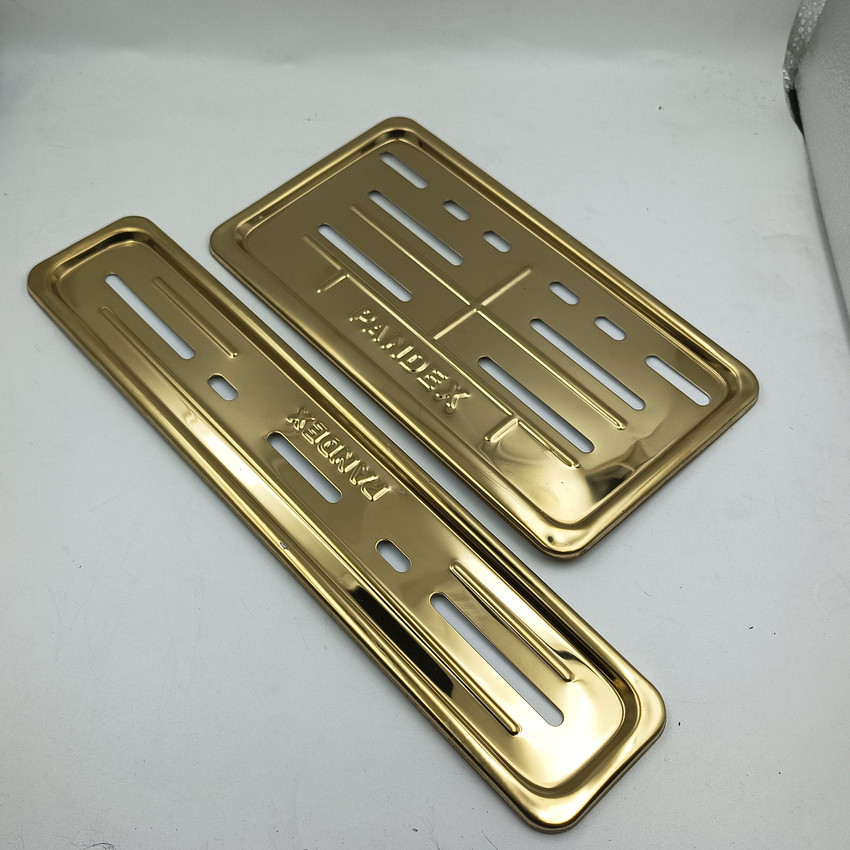 Metal number sale plate holder