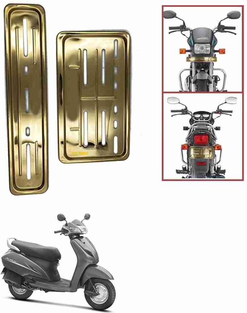 Activa 6g number plate frame clearance