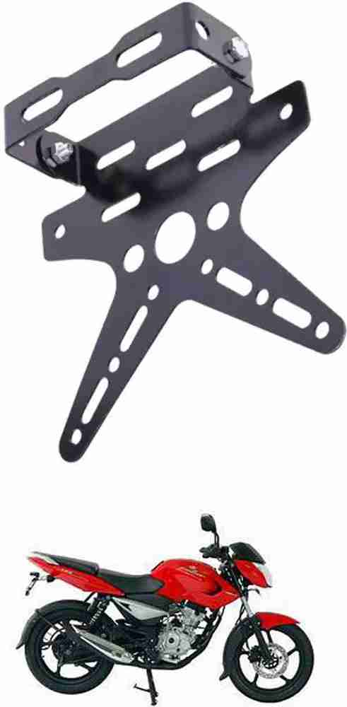 E Shoppe REAR NUMBER PLATE STAY SMALL AND TAIL TIDY VISOR BLACK For Pulsar 135 LS DTS i Bike Number Plate Price in India Buy E Shoppe REAR NUMBER PLATE STAY SMALL AND TAIL