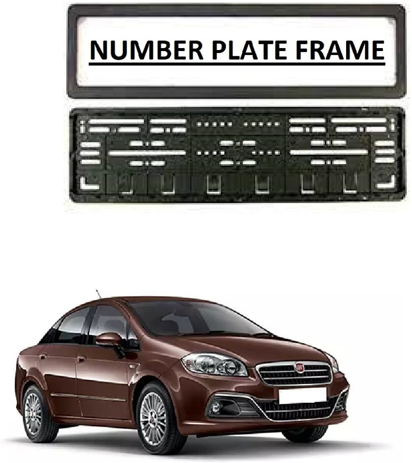 AutooNation Car Number Plate Protect Frame Cover set of 2