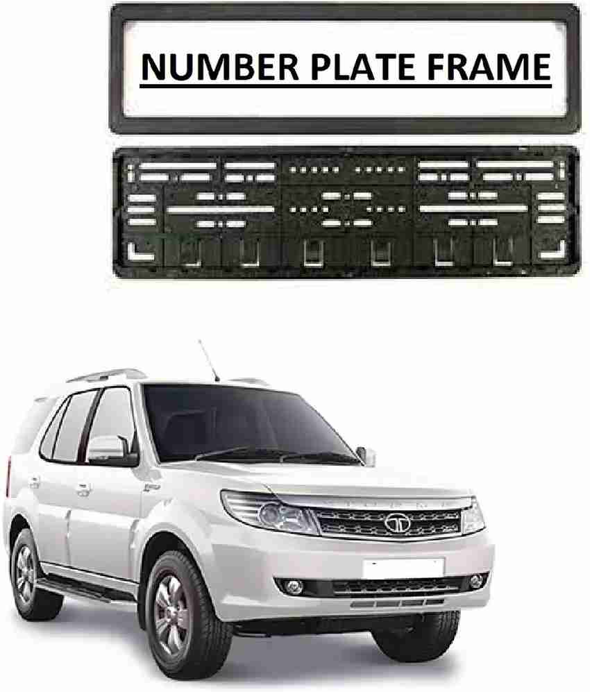 AutooNation Car Number Plate Protect Frame Cover set of 2