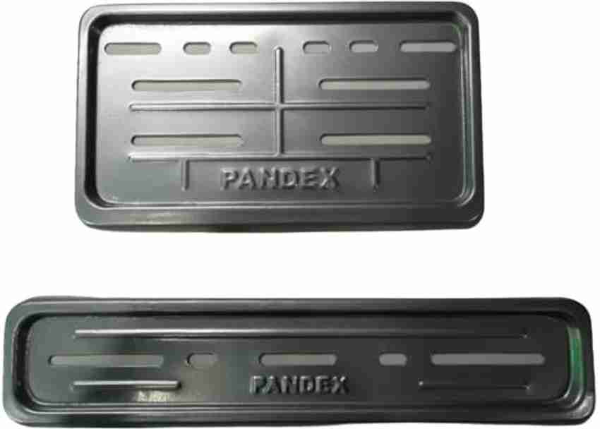 TRP Traders HEAVY DUTY METAL NUMBER PLATE FRAME FOR UNIVERSAL ALL