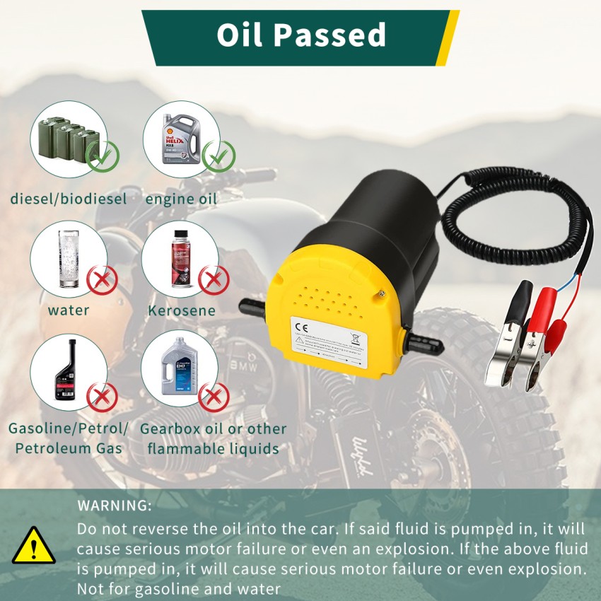 2020 12V Car Oil Pump Oil Extraction Pump Petrol Pump Fuel Oil Pump Oil  Change Pump NEW ST