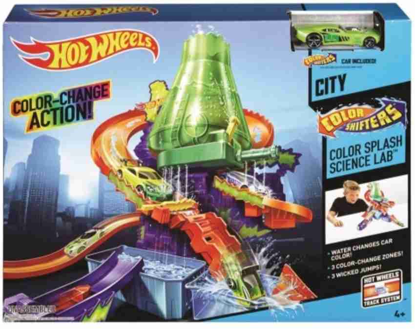 HOT WHEELS City Color Shifters Color Splash Science Lab Track Set City Color Shifters Color Splash Science Lab Track Set shop for HOT WHEELS products in India. Flipkart
