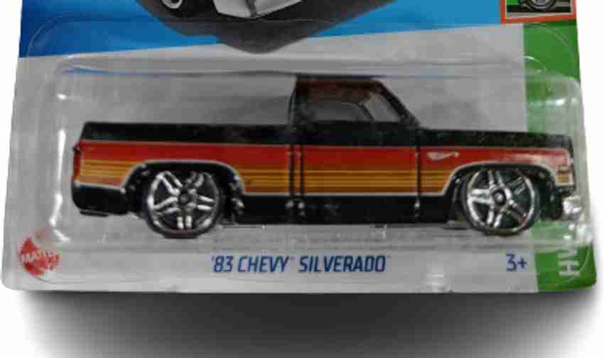 HOT WHEELS HW Slammed 83 Chevy Silverado 1:64 Scale Die Cast HOT WHEELS HW Slammed 83 Chevy Silverado 1:64 Scale Die Cast