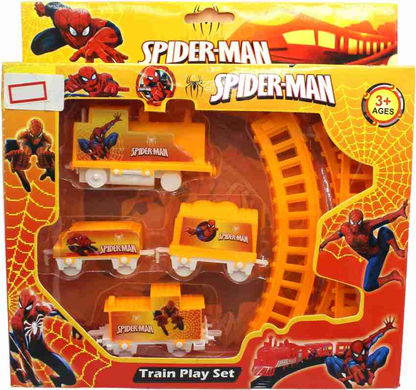 Spiderman cheap train set