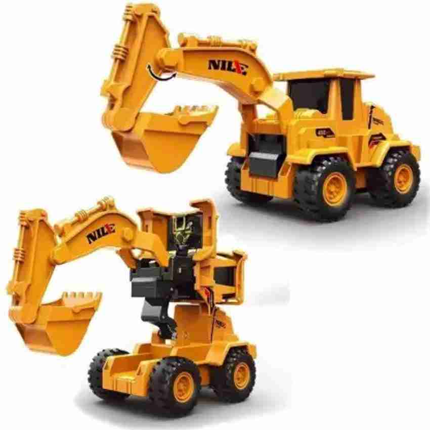 Robot shop bulldozer toy