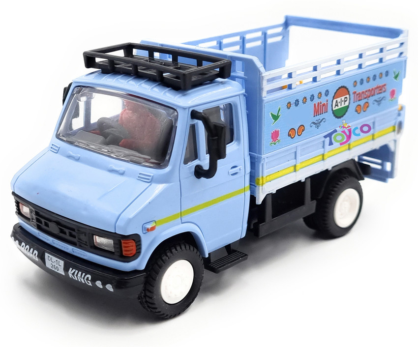 Toyco Pull Back Mini Transport TUF 07 Toy Truck for Kids Color Assorted Tata 407 Pull Back Mini Transport TUF 07 Toy Truck for Kids Color Assorted Tata 407 shop