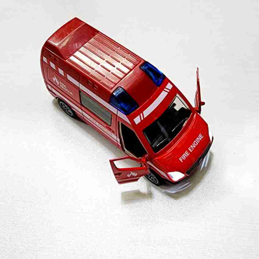 119 red ambulance dhl toy van