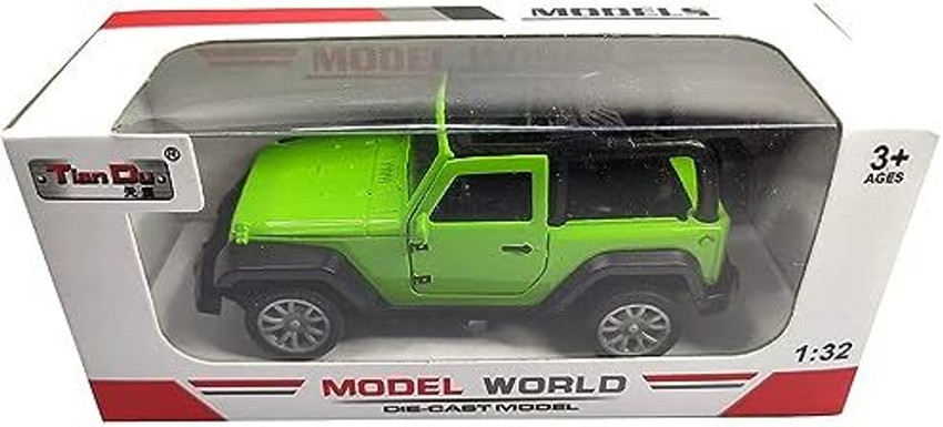 LAXMI Pull Back Mahindra Thar OR Open Jeep DIE CAST Metal Toy CAR