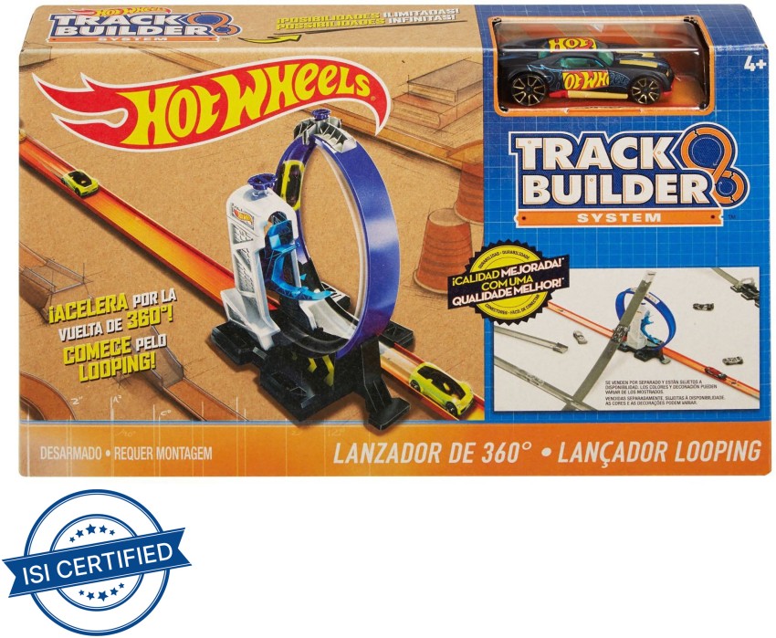 ✅Hot Wheels Launcher & Extension | Tension Launcher with 6 Track | Mattel  | Red