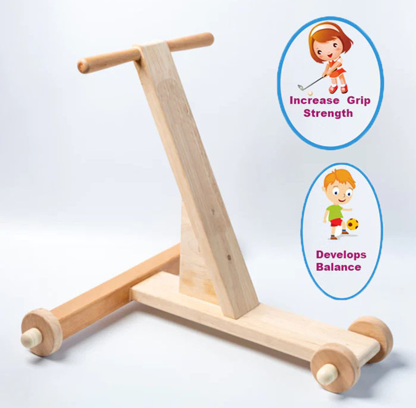 Wooden cycle for baby hot sale