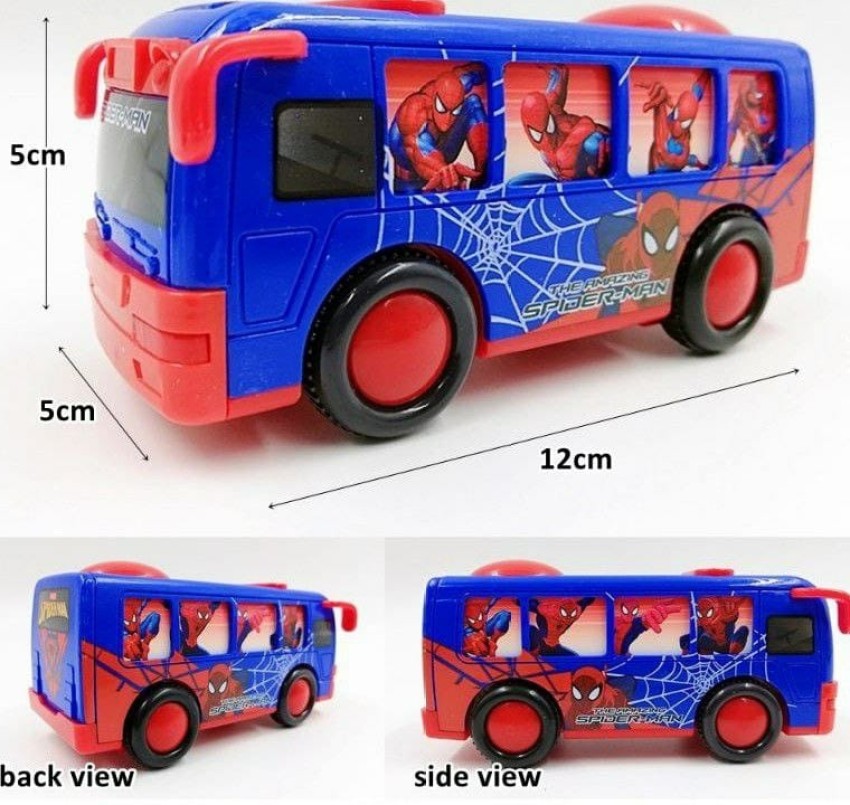 spiderman bus toy