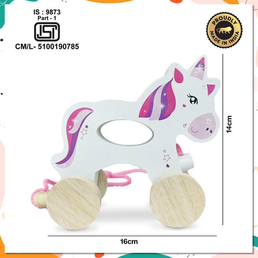 Pull along unicorn store